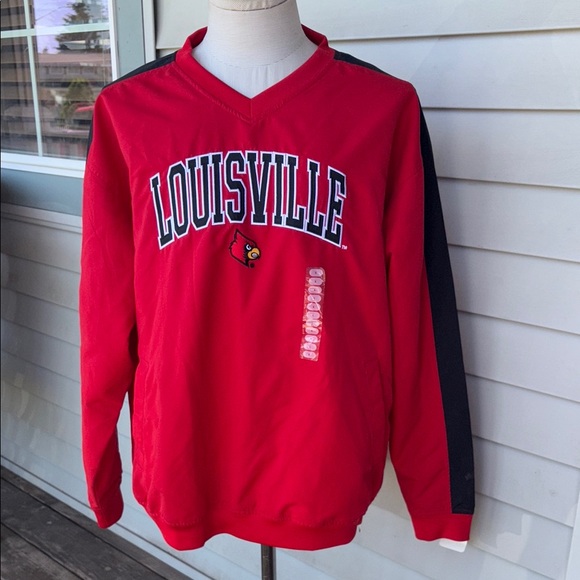 Brand new Louisville Cardinals warm up jacket.  Large. - Picture 1 of 5